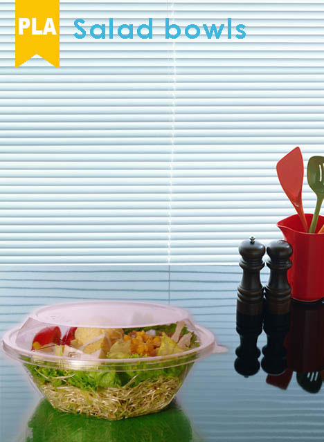 PLA salad bowls